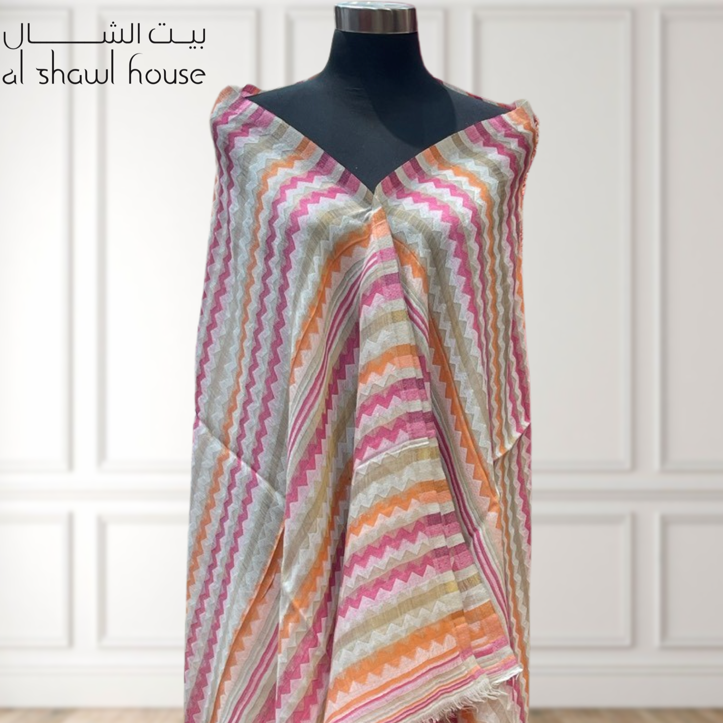 Fine wool woman shawl