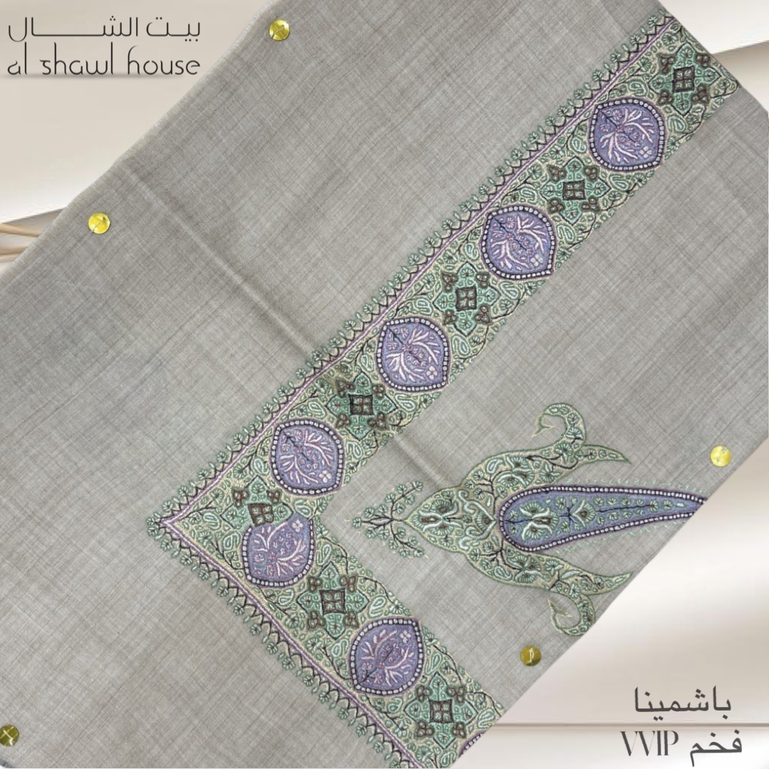 Luxurious VVIP pashmina, MEDIUM NAQSHA