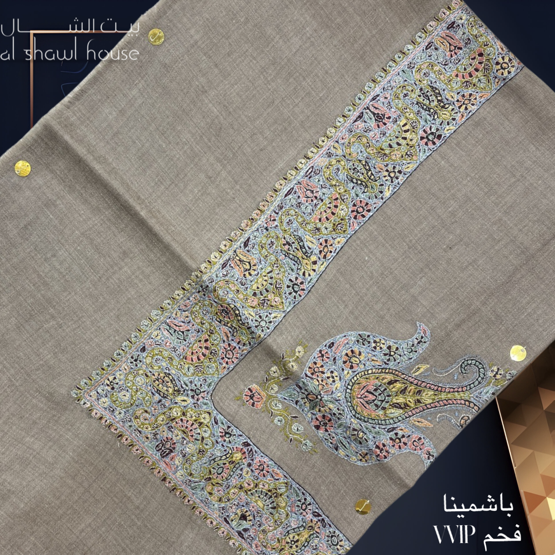 Luxurious VVIP pashmina, MEDIUM NAQSHA