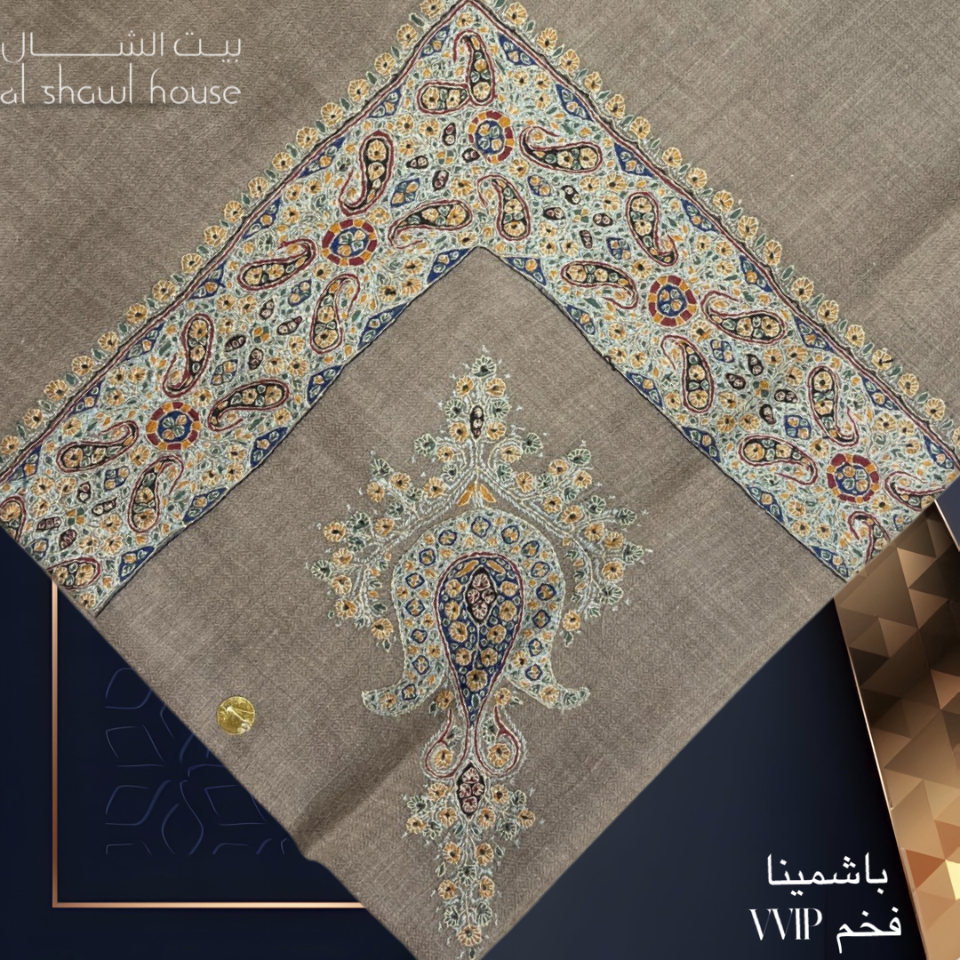 Luxurious VVIP pashmina, MEDIUM NAQSHA