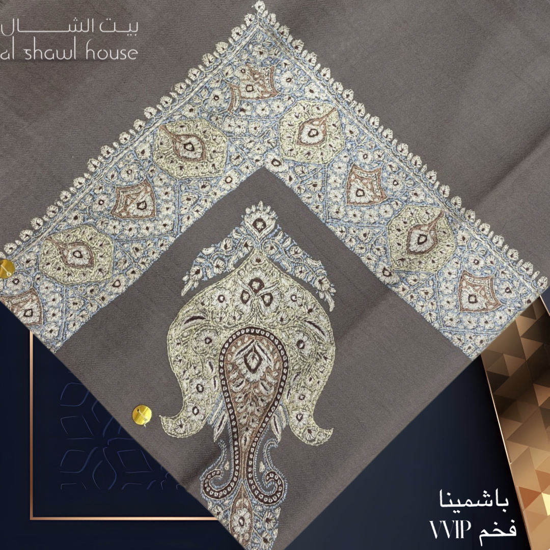 Luxurious VVIP pashmina, MEDIUM NAQSHA