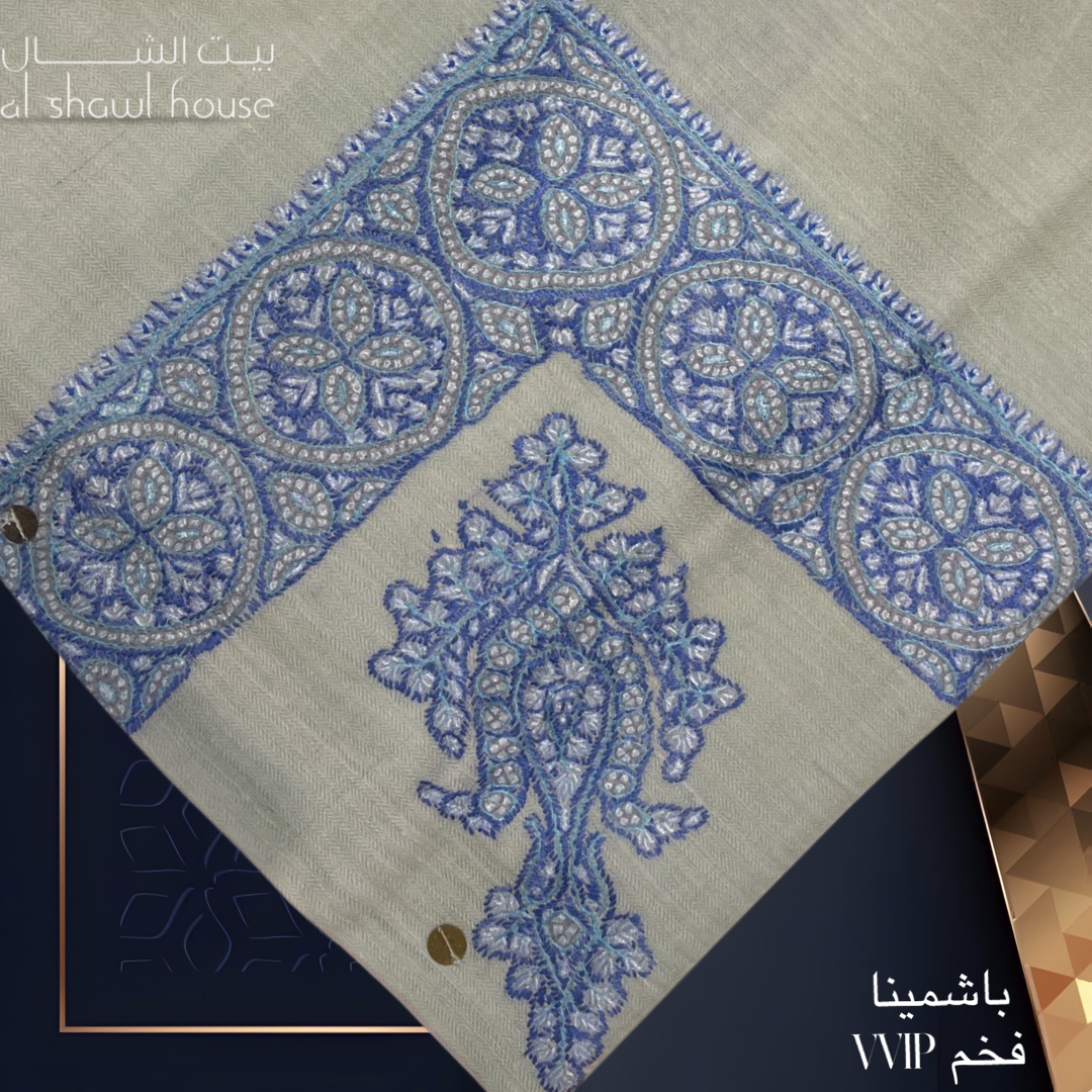 Luxurious VVIP pashmina, MEDIUM NAQSHA